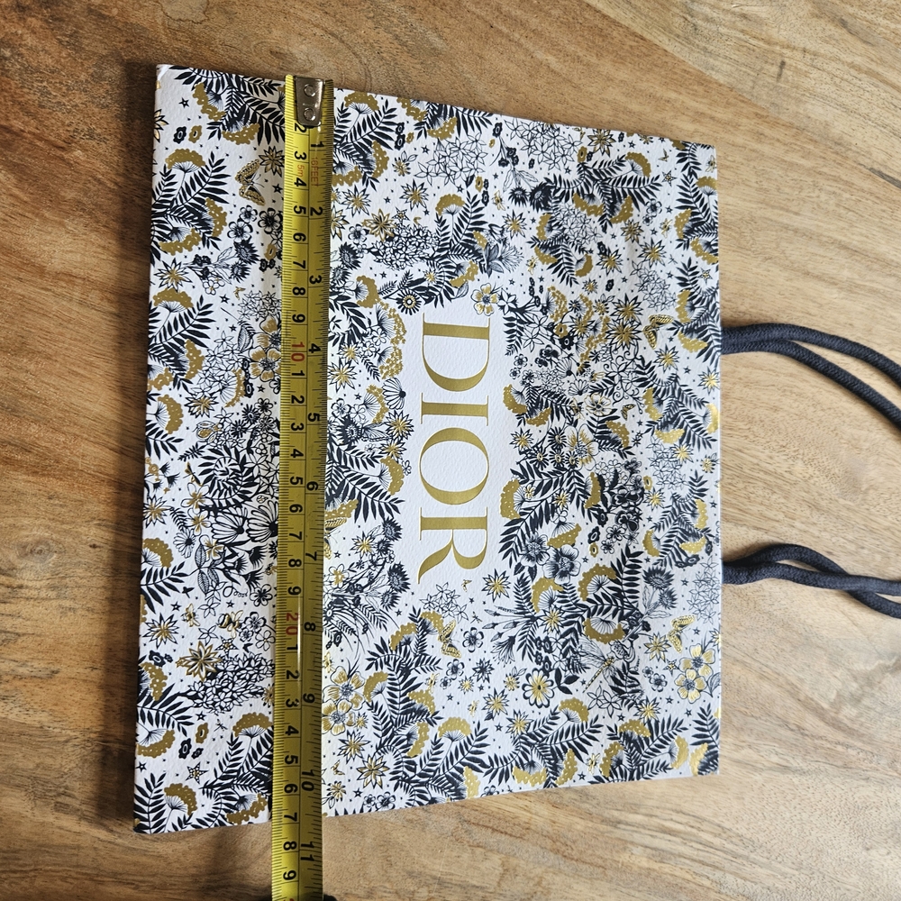 Dior Women's Floral Tote Bag - Gold and Black - Picture 7 of 10